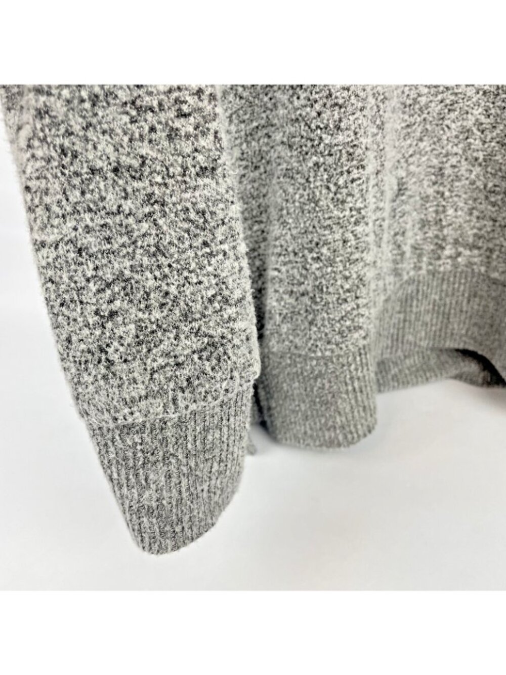 Lucky Brand Oversized Sweater – Women’s Small Gray Viscose Blend - Picture 3 of 4